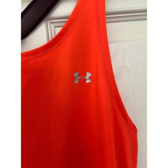 Under Armor Orange Athletic Tank (Medium) - Picture 3 of 3